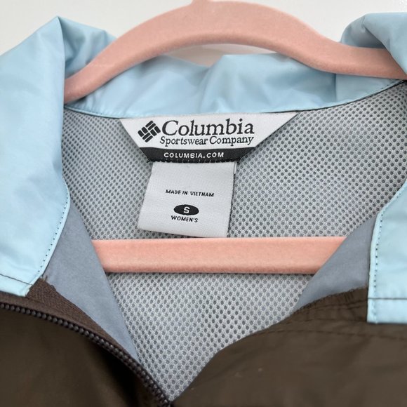Columbia Light Weight Rain Jacket / Wind Breaker - Size Small - Picture 3 of 7